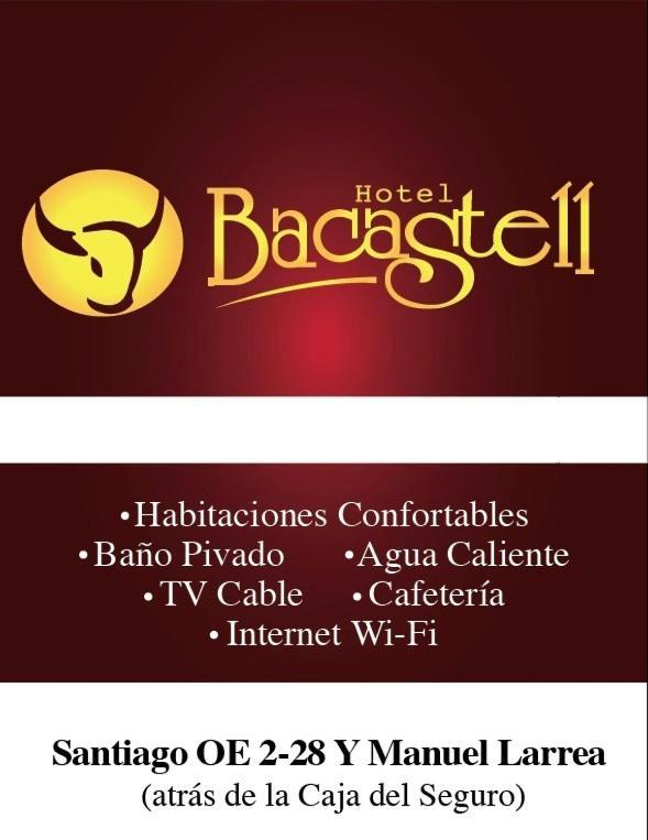 Hotel Bacastell 基多 外观 照片